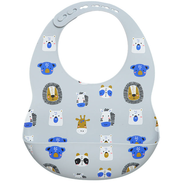 Patterned Silicone Bibs