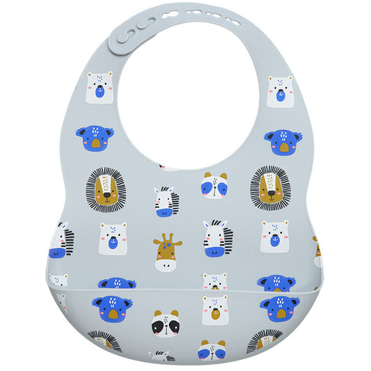 Patterned Silicone Bibs