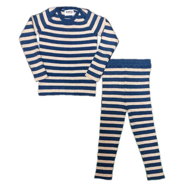 Two-pieces Striped Sets