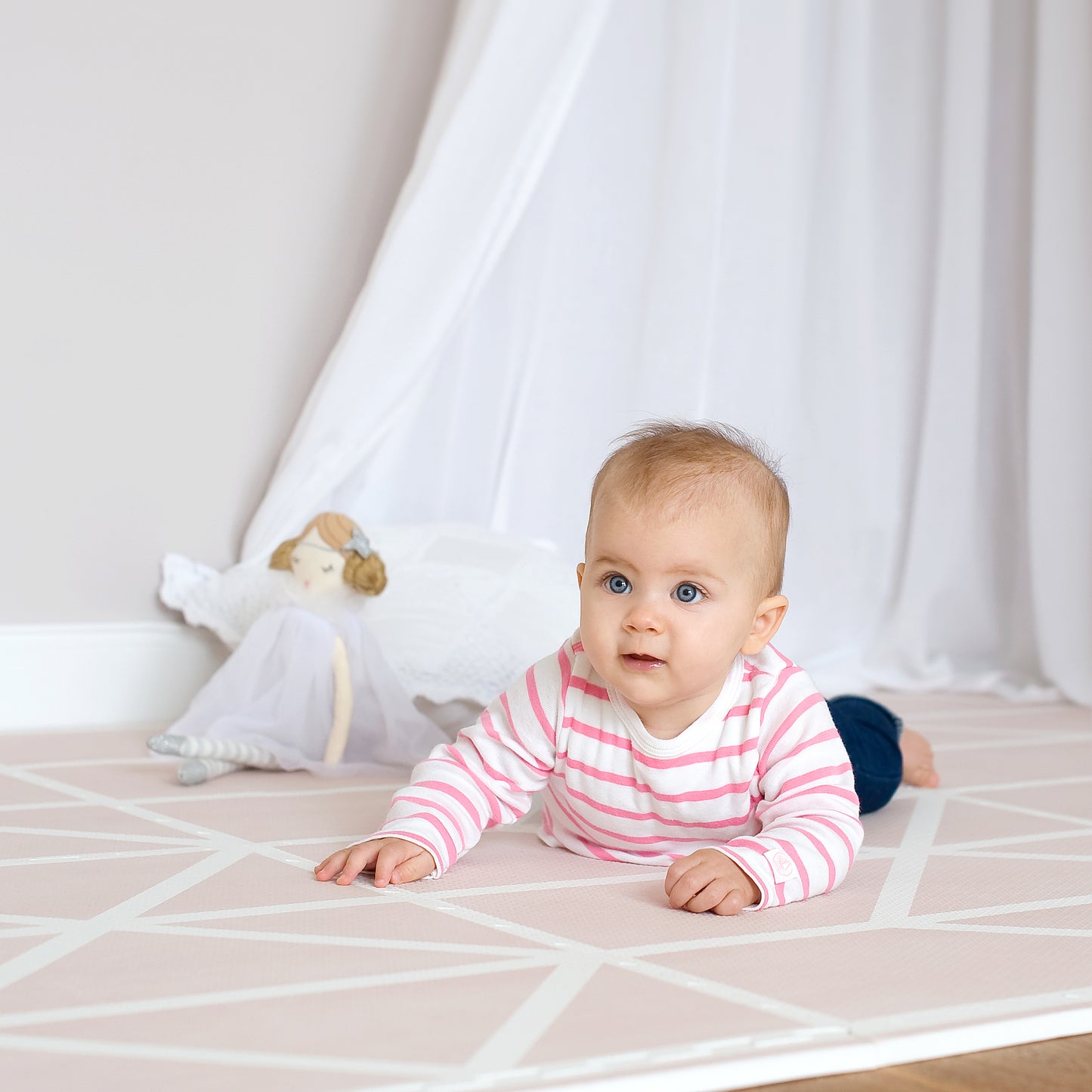 Nordic Puzzle Playmat in Vintage Nude