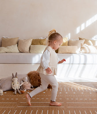 Berber Puzzle Playmat in Camel