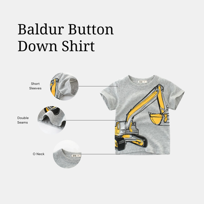 Baldur Cotton Excavator T-Shirts