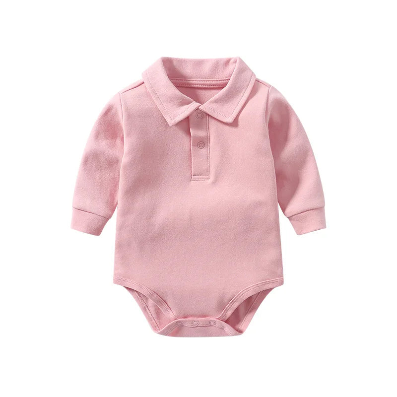 PINK BABY BOY POLO SHIRT