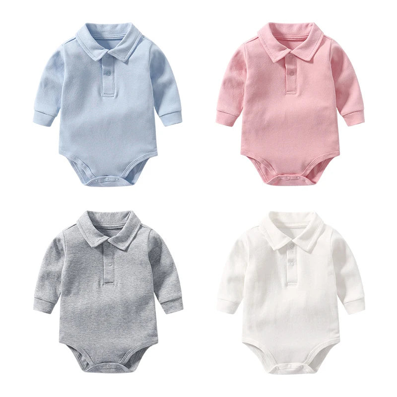 Baby boy polo shirt body suit
