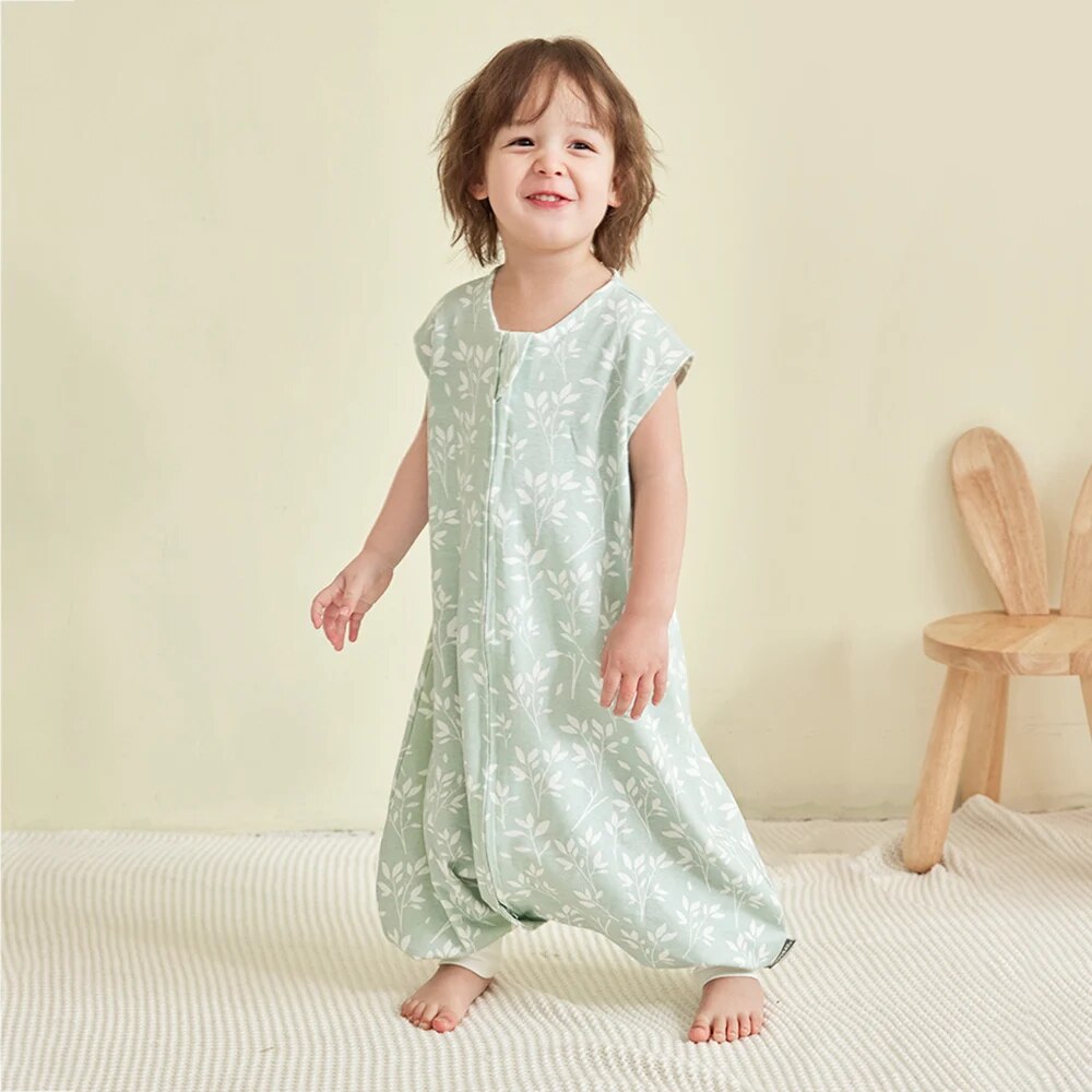 100% Cotton Baby Sleeping Bag Sizes 12m to 5y (4 Styles) for warmer climates 28-32℃ Summer