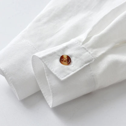 Boys suit shirt in white
