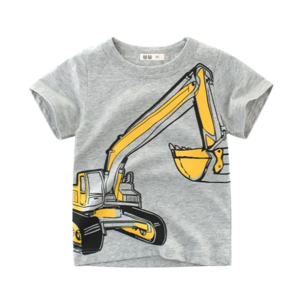 Baldur Cotton Excavator T-Shirts