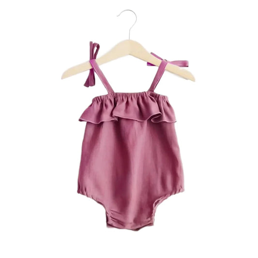 Summer Cotton Baby Girls Rompers 3-24m (4 Colors)
