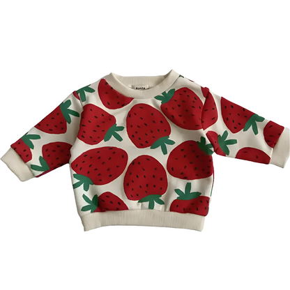 Stella Strawberries Long Sleeve Sweatshirt