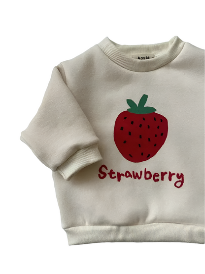 Stella Strawberries Long Sleeve Sweatshirt