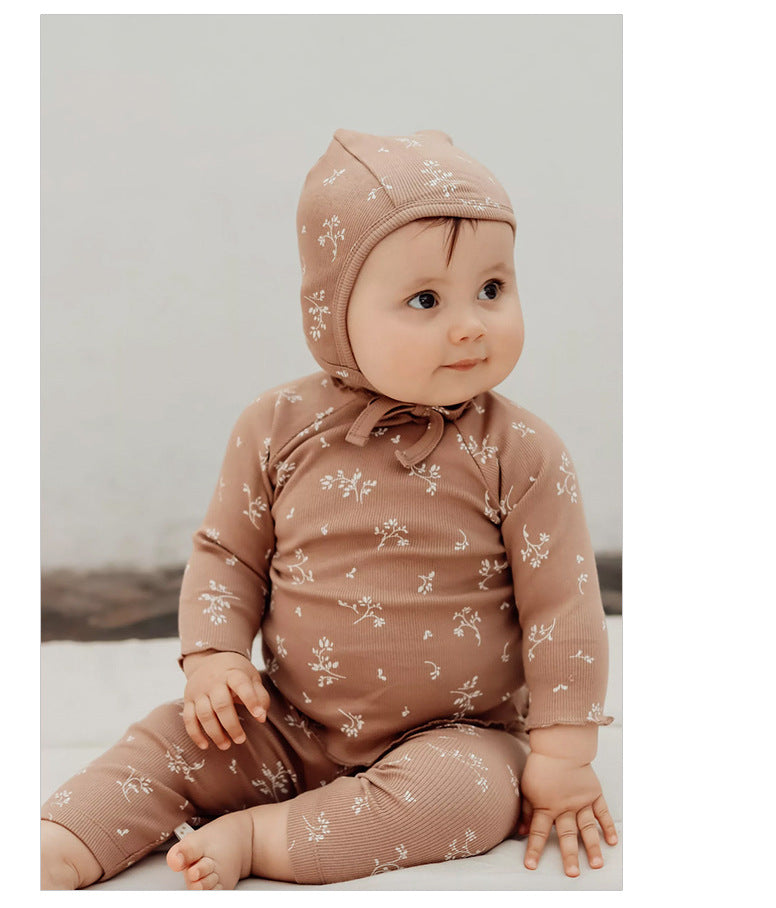 brown infant and toddler pants