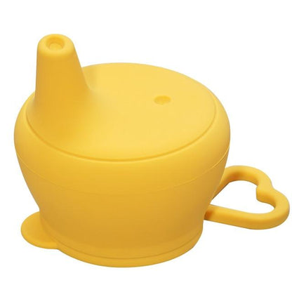 yellow Baby silicone sippy cup covers