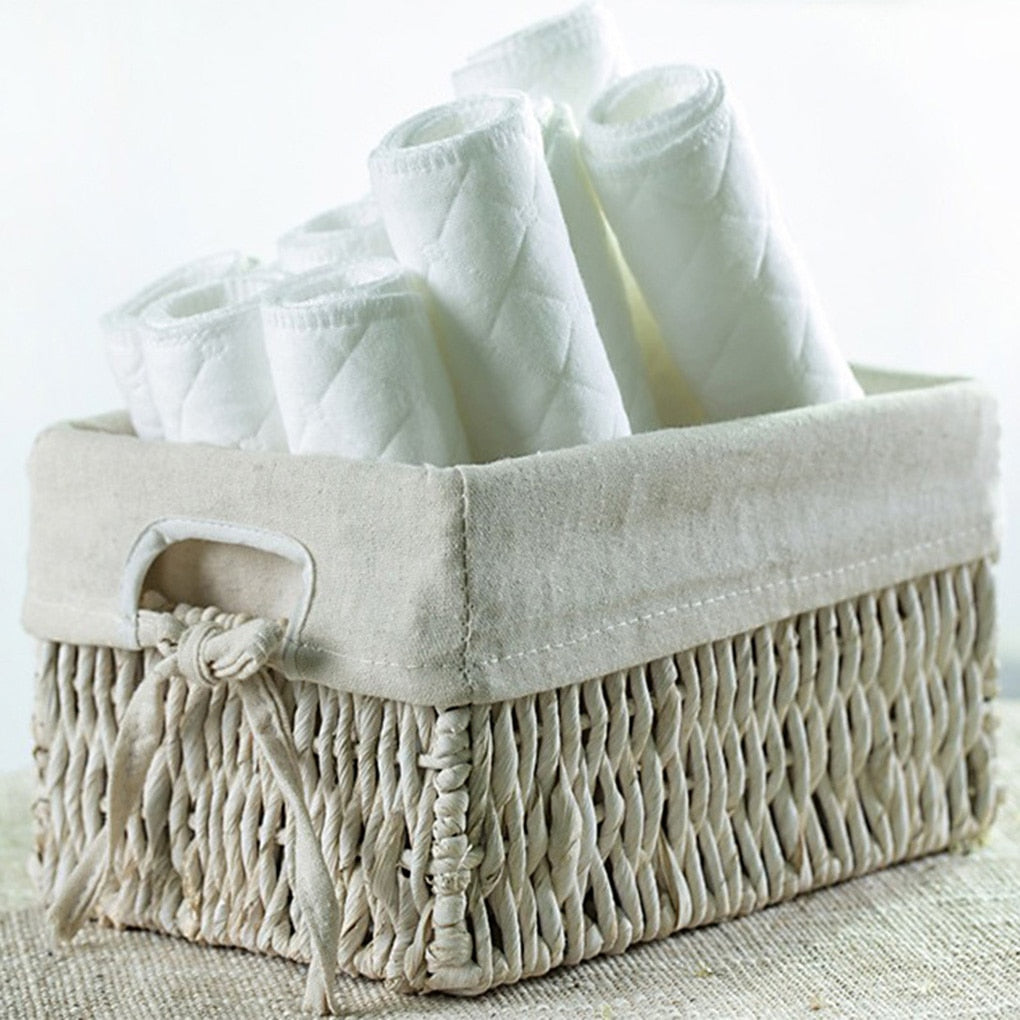 Bleyja 10pcs Reusable Baby Diapers Cloth Diaper Inserts Set