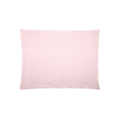 Green Double lined light pink baby bath towel 55cm x 72.5 cm