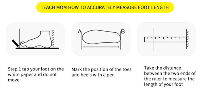 foot measuring chart
