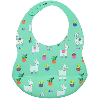 Patterned Silicone Bibs